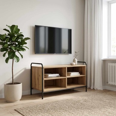 TV ormarić 140 x 39,5 x 50 cm od konstruiranog drva, hrast artisan