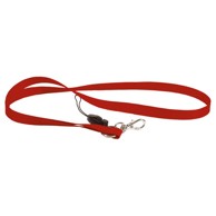 Vezica za akreditaciju, 10 mm, 85 cm, rips, pk50, crvena