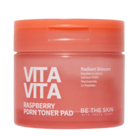 BE THE SKIN Obnavljajući toner jastučići Vitavita Raspberry PDRN, 60 kom / 120 ml