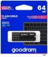 GOODRAM USB stick UME3, 64 GB, USB 3.0, crni