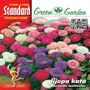 GREEN GARDEN Sjeme cvijeća Lijepa kata