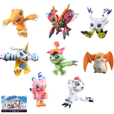 DIGIMON Digicole! Blind Box, 5 cm