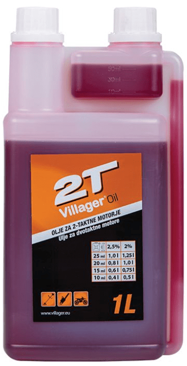 VILLAGER 2-taktno ulje s dozatorom, 1 l
