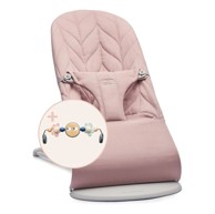 BABYBJORN Ljuljačka BLISS WOVEN PETAL DUSTY, roza