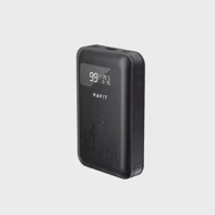 HAVIT Powerbank PB5211, 10. 000 mAh, 45W, LED, crni