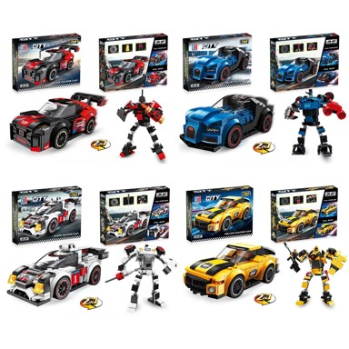 Transformer 2u1, set za gradnju, 191 dio