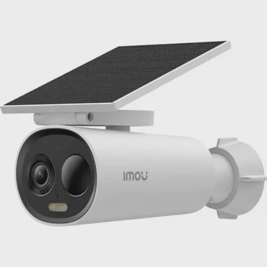IMOU Kamera IPC-K9DC-5M0WEH-V2, 5 Mpx, baterija+solarni panel, Wi-Fi, noćni vid, AI, dvosmjerna komunikacija, bijela
