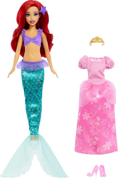MATTEL Lutka Disney sirena i princeza Ariel HMG49