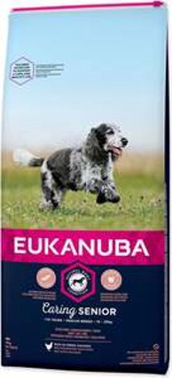 EUKANUBA Hrana za pse Senior Medium Breed 15 kg, piletina