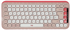 LOGITECH Tipkovnica Pop Icon Keys, bluetooth, ružičasta