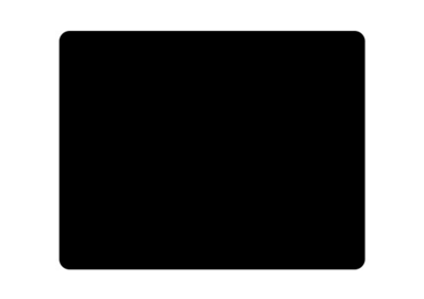 Podloga za tipkovnicu i miš 30 x 25 cm crna