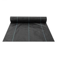 VEVOR Tkanina protiv korova, 0,91 x 76,2 m, 141,7 g, crna