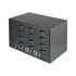 STARTECH KVM preklopnik SV231QDPU34K, DisplayPort, USB, 4K Ultra HD, crni