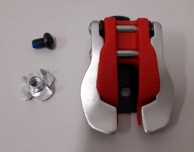TCX Kopča za čizme Comp Evo, X-Helium, srebrno-crvena