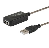 SAVIO USB produžni kabel CL-130, 10 m, crni (USB 2.0)