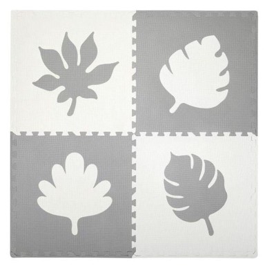 MOMI Pjenasta podloga Feli, slagalica, siva