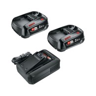 BOSCH Početni set alata 1600A031T5, 18 V, 2x2.5 Ah, punjač AL 18V-44
