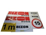Set naljepnica Bison Z-58