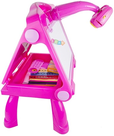 Stojeći projektor za ploču, kreda i marker