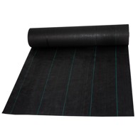 VEVOR Tkanina za sprječavanje korova, 0,9 x 91,4 m, crna