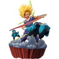 BANDAI NAMCO Figura Dragon Ball Z Super Saiyan 2 Gohan Anger Exploding Into Power Figuarts Zero, 20 cm
