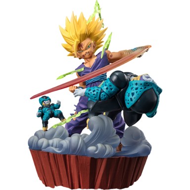 BANDAI NAMCO Figura Dragon Ball Z Super Saiyan 2 Gohan Anger Exploding Into Power Figuarts Zero, 20 cm