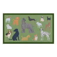 ARTSY DOORMATS Otirač 40x70 cm Dog Breeds