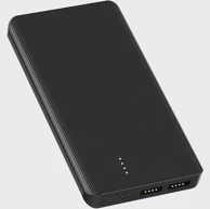 SINOX Powerbank prijenosni punjač, ​​10000 mAh, crni 