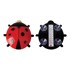 ESSCHERT DESIGN Unutarnji termometar Ladybird, metal/glas, prirodna