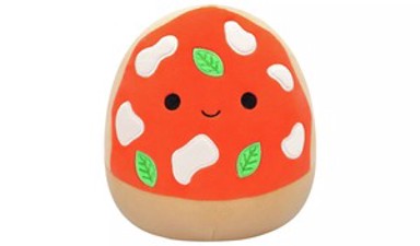 SQUISHMALLOWS Plišana igračka Sanda pizza margherita 20 cm, višebojna  