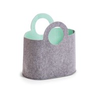 ZELLER Košara za rublje Two-Tone, cca. 40 x 25 x 40 cm, 14383