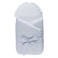 BUBABA BY FREEON dekica i jastuk Točkice, siva