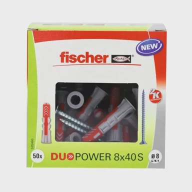 FISCHER Tipla DUOPOWER 8x40 S LD 50 kom