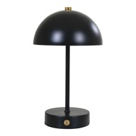 HOUSE NORDIC Sjajno crna LED stolna lampa (visina 25 cm) Holt 