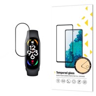 MG Zaštitno staklo Full Glue Xiaomi Mi Band 7, crno
