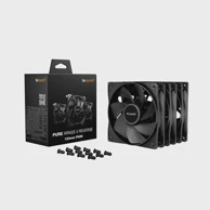 BE QUIET! Set ventilatora Pure Wings 3 Reverse 3×120 mm PWM, crni