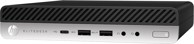 HP Stolno računalo EliteDesk 800 G5 Mini / Intel Core i5-8500T, 16 GB RAM, 256 GB SSD, Windows 11 Pro, crna (obnovljen)