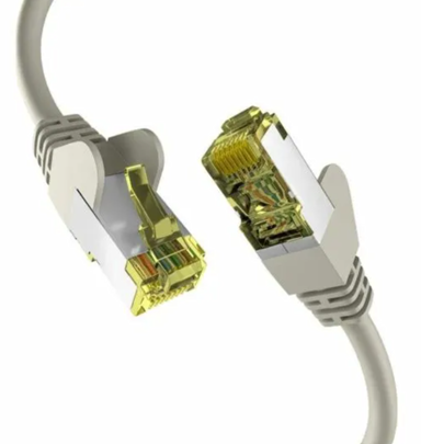 EFB Patch SFTP, CAT.6A PIMF, 10 m, sivi