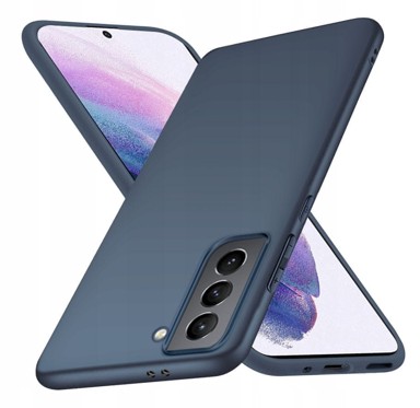 Stražnja futrola za Samsung Galaxy S21+ + zaštitno staklo, tamnoplava