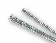 DISTYK Turbo vijak 7,5x372 mm, siva