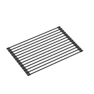 QUADRON Ocjedna mreža Rollmat Rolo Pure Carbon/crni 38x25 cm