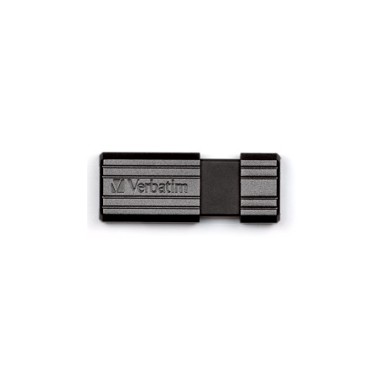 VERBATIM USB stick PinStripe, 16 GB, crni
