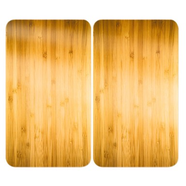 MAXIMEX Zaštitni poklopci za štednjak od kaljenog stakla, 2 kom 52x30 cm