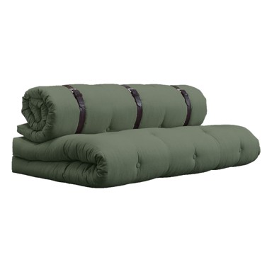 KARUP DESIGN promjenjivi kauč na kopčanje maslinasto zelene boje, 140x95x68 cm