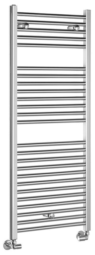 AQUALINE Radijator ALYA, 500 x 1230 mm, kromirani, električno i kombinirano grijanje