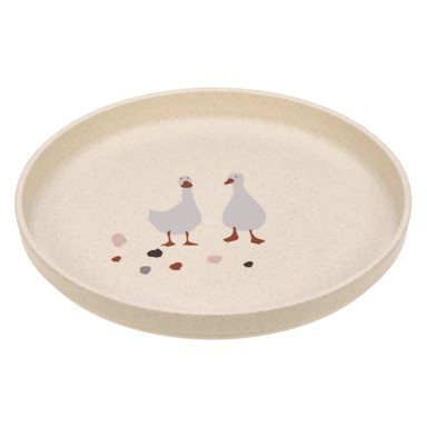 LÄSSIG Tanjur Tiny Farmer, ovca/guska, bež