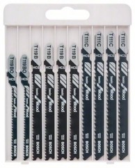 BOSCH 10-dijelni komplet listova za ubodne pile Basic for Wood (2607010629)