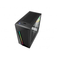 CRATOS Stolno računalo SnowStorm / AMD Ryzen 7 7800X3D, 32GB, 1TB SSD, Radeon RX 9070 XT, FreeDOS, crna