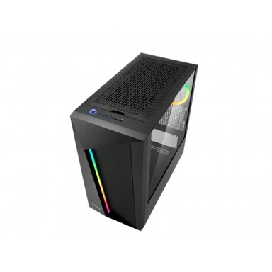 CRATOS Stolno računalo SnowStorm / AMD Ryzen 7 7800X3D, 32GB, 1TB SSD, Radeon RX 9070 XT, FreeDOS, crna