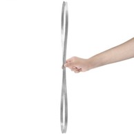 VEVOR Tračna pila za meso i kosti, 1650 x 16 x 0,56 mm, ugljični čelik